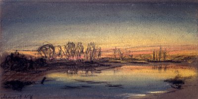 Sunset, May 1884 by William Ascroft